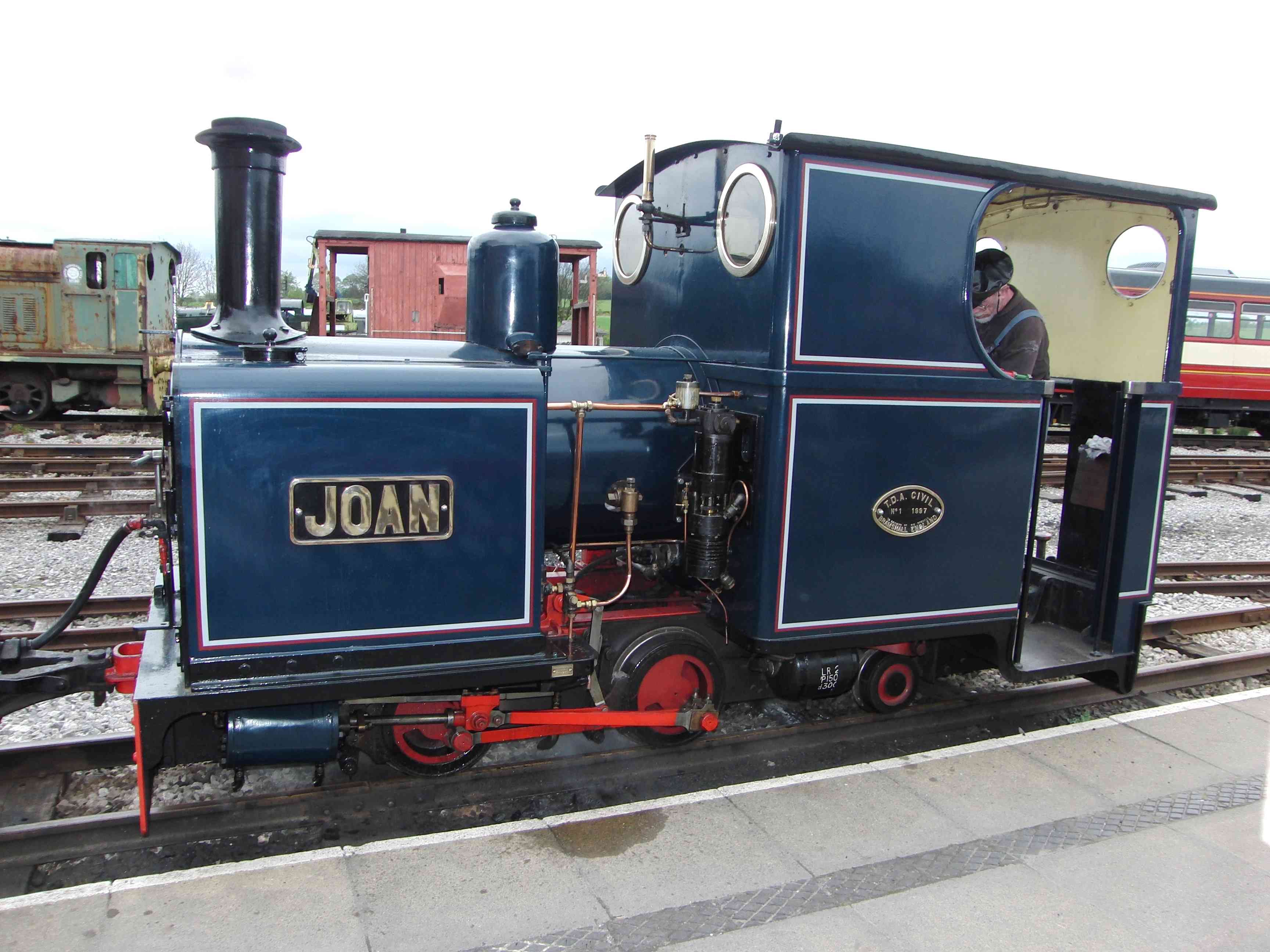 image:- Joan at Station